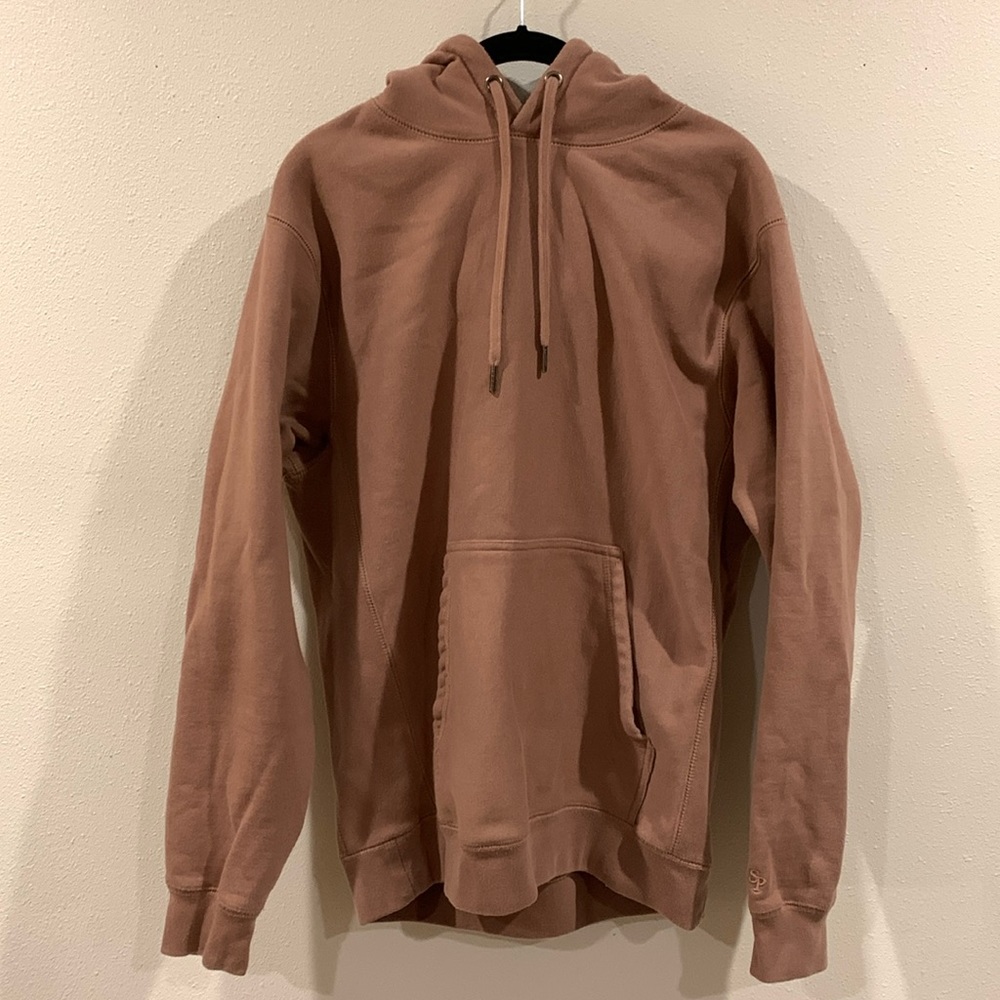 SET MAISON ARTICLE SHOE PALACE HOODIE/SWEATPANTS SIZE MEDIUM PURPLE NUDE TONE